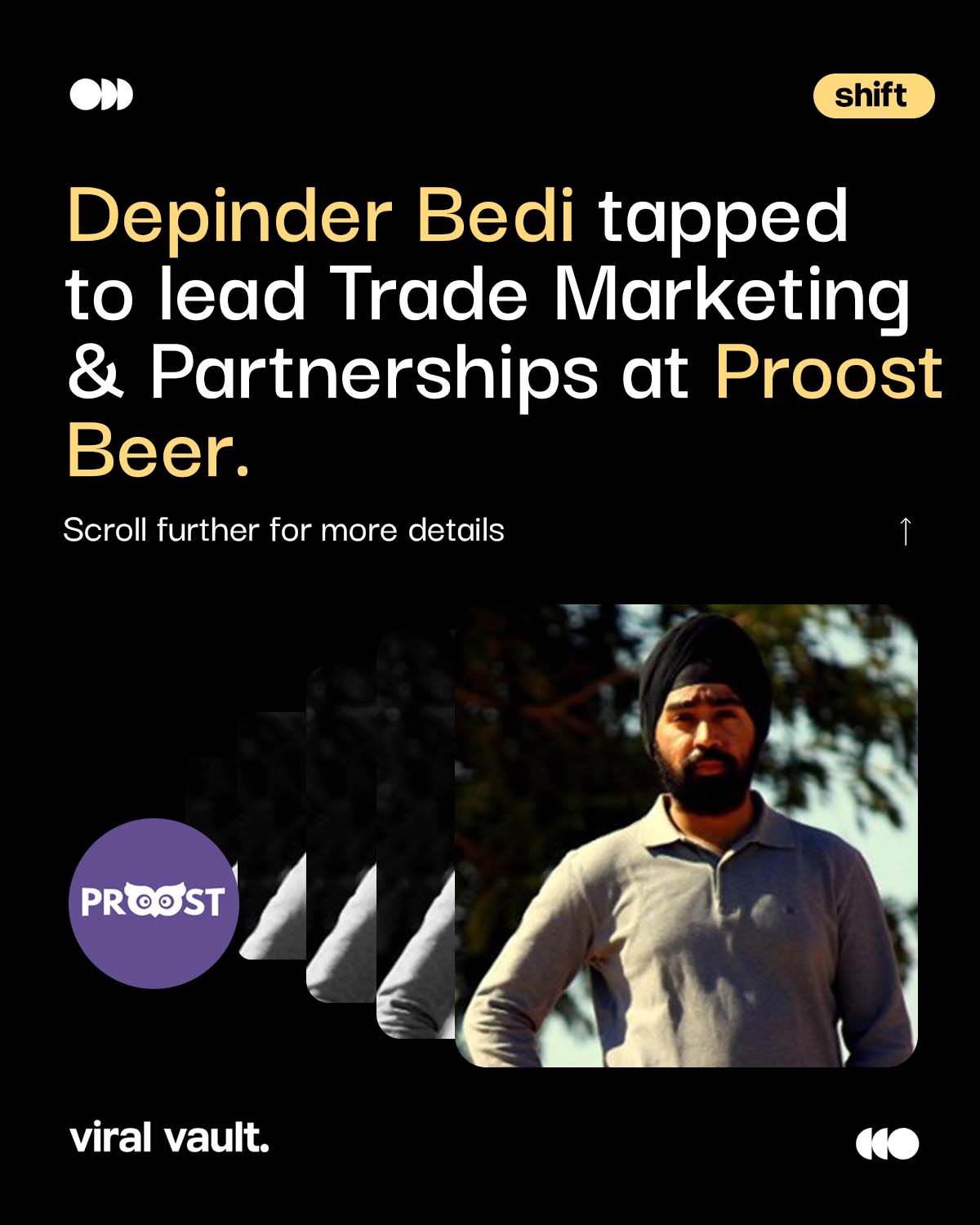 Proost Beer has appointed Depinder Bedi to lead Trade Marketing & Partnerships, marking a strategic move to strengthen its market presence and brand collaborations. With extensive experience in driving growth through channel strategy and strategic alliances, Bedi is set to play a key role in expanding Proost’s reach and visibility in the competitive craft beer space.
#ProostBeer #DepinderBedi #MarketingPartnerships #Leadership