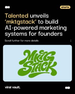 Is the future of marketing less about big campaigns and more about smart systems?
With Talented launching mktgstack, founders Namrata Chawla and Varun Khiatani are betting on AI-led, always-on growth engines over traditional playbooks, proving that today’s brands want momentum, not just moments.
Could this “speedboat” model reshape how agencies deliver results?
#Talented #mktgstack #AIMarketing #AgencyLaunch #ViralVaultIndia