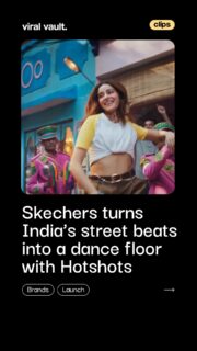 India doesn’t just walk… it grooves.
From shehnais at weddings to brass bands on bustling streets, our everyday already has a beat, now it just needs the moves. Ready to turn every step into a rhythm?
Lace up with Skechers Hotshots and find your flow. Because when the streets play music, why just walk when you can dance?
#SkechersIndia #FindYourFlow #SkechersHotshots #ViralVaultIndia