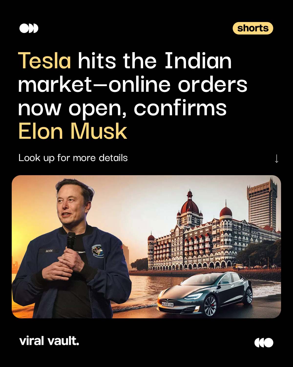 Tesla officially hits the Indian market as Elon Musk confirms that online orders are now open via the company’s official website. Marking a major milestone for Indian EV enthusiasts, this move brings the iconic electric cars one step closer to Indian roads, sparking excitement among tech and auto lovers alike.
#tesla #elonmusk #indianmarket #electriccar #carlover