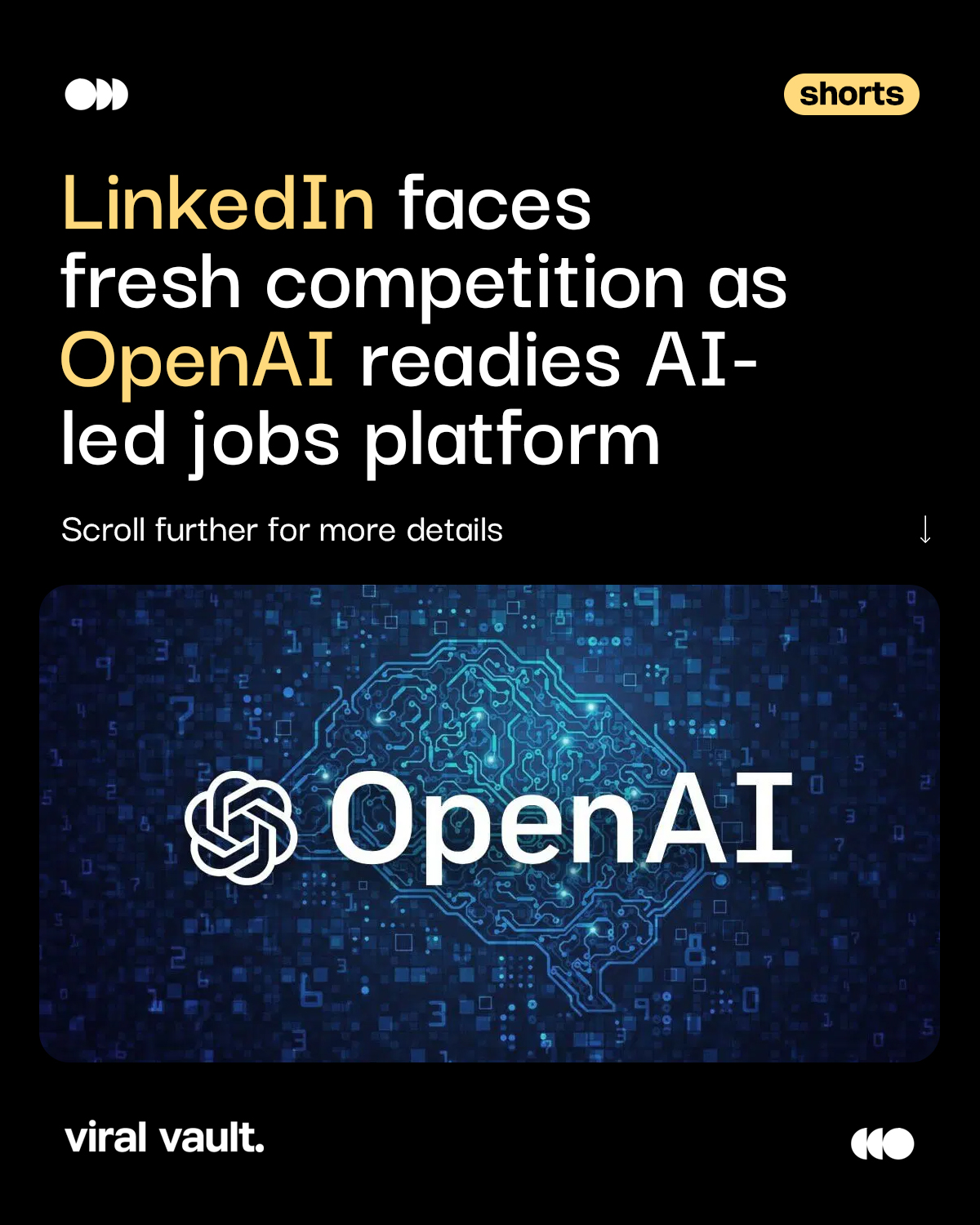 OpenAI is set to challenge LinkedIn with its upcoming AI-powered jobs platform, aiming to transform recruitment through intelligent matchmaking and data-driven insights. The new platform leverages artificial intelligence to connect talent and opportunities more efficiently, signaling a potential shake-up in the online jobs market and offering a futuristic alternative to traditional professional networking.
#openai #artificialintelligence #linkedin #traditional #jobs