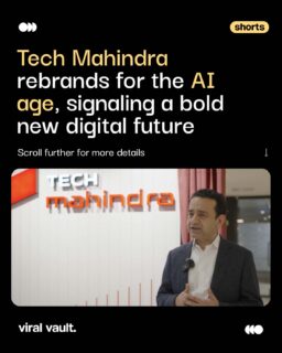 Tech Mahindra steps boldly into the AI age with a refreshed identity that mirrors its vision for a smarter, faster, and more connected world. The new brand direction embodies innovation, agility, and a human-first approach to technology - redefining how enterprises navigate the digital era. It’s not just a rebrand, it’s a reinvention for the future.
#TechMahindra #RebrandForTheFuture #AIInnovation #DigitalTransformation #TheNewTechMahindra