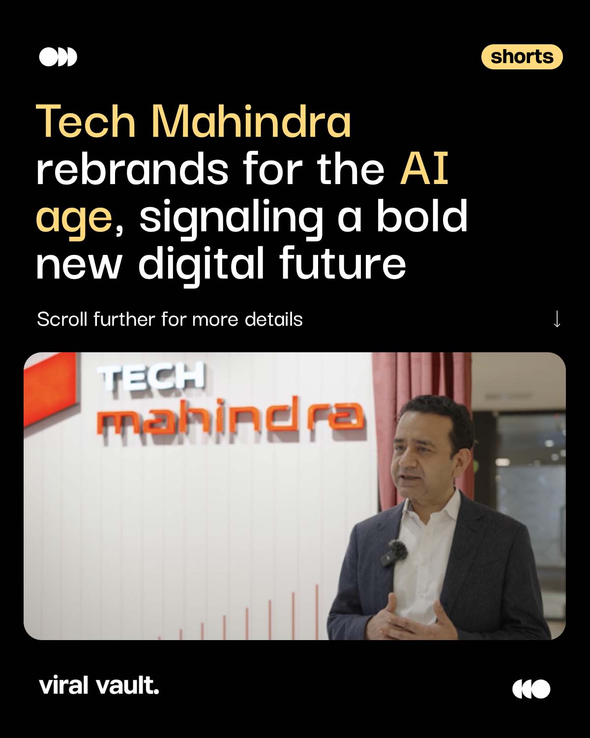 Tech Mahindra steps boldly into the AI age with a refreshed identity that mirrors its vision for a smarter, faster, and more connected world. The new brand direction embodies innovation, agility, and a human-first approach to technology - redefining how enterprises navigate the digital era. It’s not just a rebrand, it’s a reinvention for the future.
#TechMahindra #RebrandForTheFuture #AIInnovation #DigitalTransformation #TheNewTechMahindra