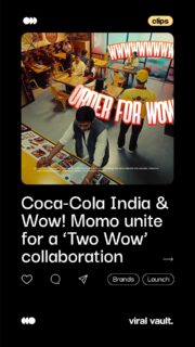 When Coca-Cola’s fizz meets Wow! Momo’s flavour - it’s a partnership that’s pure Two Wow! This collab brings together two iconic tastes, creating a refreshing burst of joy with every sip and bite. Because some duos are just made to wow!
#TwoWow #CocaColaIndia #WowMomo #IconicCollab #TasteTheWow