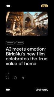 BirlaNu’s new AI-led film, “Every Home is a Castle,” beautifully shows that no matter the size, every home is built with memories, meaning and emotion. With stunning AI visuals shaped by DDB Mudra, the film celebrates the dreams behind every brick while highlighting BirlaNu’s role in building spaces that last. A modern story of trust, aspiration and the magic we call home.

#BirlaNu #EveryHomeIsACastle #BuildYourWorld #AIStorytelling #HomeStories #BrandFilm #EmotionalBranding #AIInAdvertising #ViralVaultIndia