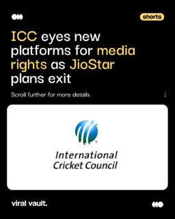 With JioStar gearing up to step away, the ICC is back in the spotlight, this time hunting for a fresh media partner to carry the game forward. From Sony Sports to Netflix and Prime Video, the pitch is wide open, and the next big broadcaster could reshape how fans experience cricket. As one door closes, a whole new streaming showdown begins.

#ICC #MediaRights #CricketBusiness #JioStarExit #SportsBroadcasting #NewBeginnings #StreamingRace #ViralVaultIndia