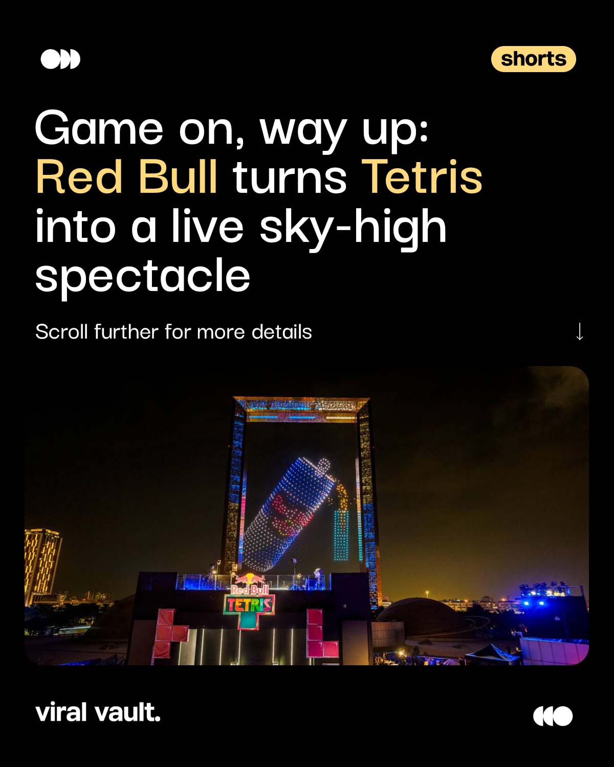 Red Bull didn’t just play Tetris, it elevated it-literally. Turning the iconic game into a live, playable spectacle high above the city skyline, the brand once again proved that when it comes to bold ideas and unforgettable experiences, it operates on an entirely different level.
#RedBull #Tetris #SkyHighSpectacle #ExperientialMarketing #BrandStunts #MarketingThatGivesYouWings #ViralVaultIndia