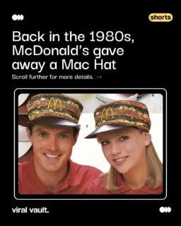 Did you know? Back in the 1980s, McDonald’s didn’t just serve burgers … they gave away Mac Hats!  Buy a Mac Sandwich, large fries, and a drink, and a free hat was yours. Kids and teens went wild - it wasn’t just a hat, it was a badge of cool. 

Friends compared colors, wore them everywhere, and suddenly lunch became the ultimate social flex. Long before merch drops or collabs, this simple freebie became a cultural icon. Today, the Mac Hat lives on in nostalgic memories - the giveaway that made fast food legendary.

#MacHat #McDonaldsMemories #80sNostalgia #ViralVaultIndia