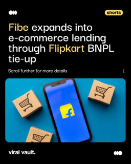 Shopping just got smarter. Fibe’s BNPL is now live on Flipkart, turning big buys into easy EMIs right at checkout. From gadgets to gifts, this partnership blends convenience, flexibility and tech-led credit to match how India shops today. Is this the new default way to pay online?

#Fibe #Flipkart #BNPL #EcommerceLending #ViralVaultIndia