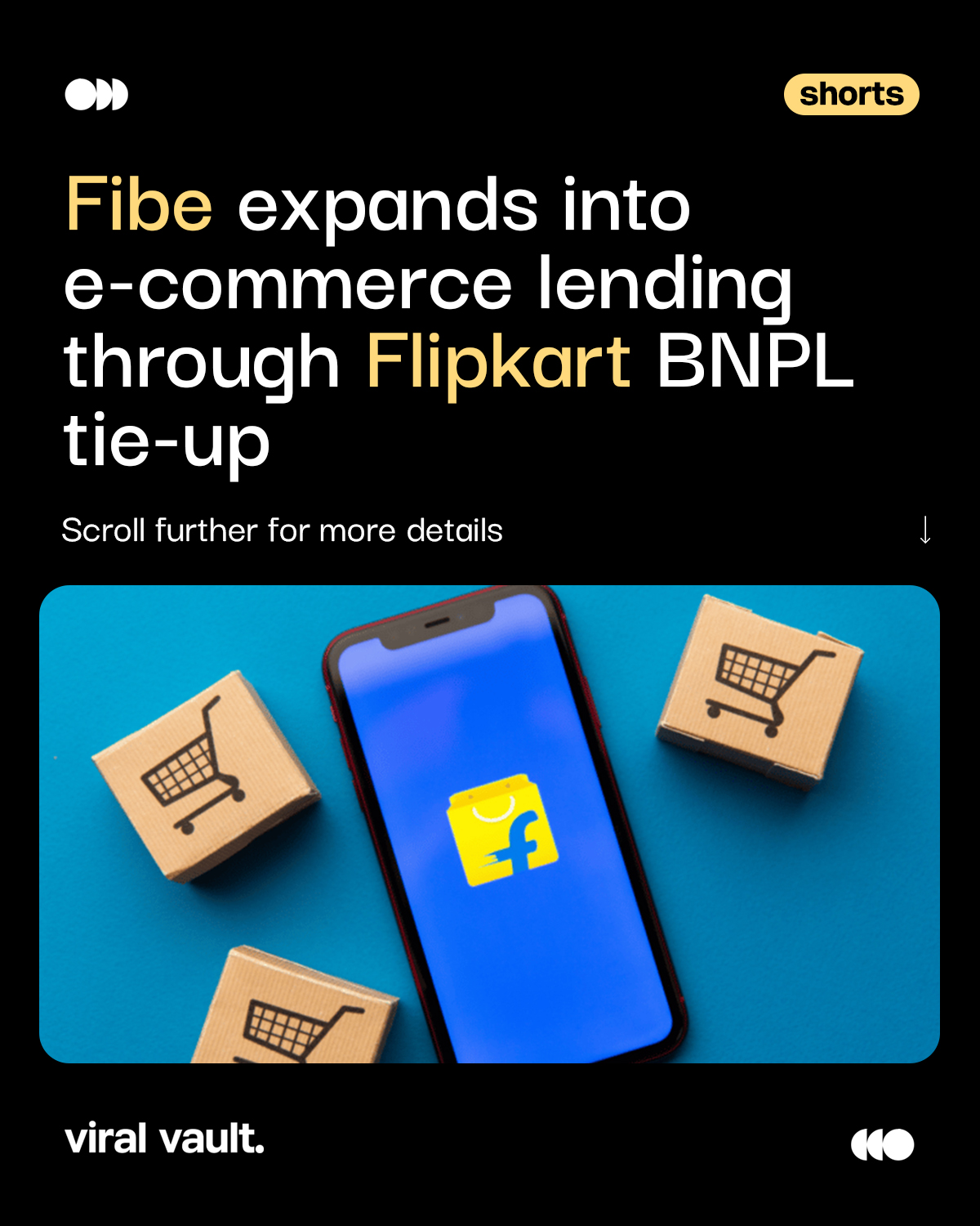 Shopping just got smarter. Fibe’s BNPL is now live on Flipkart, turning big buys into easy EMIs right at checkout. From gadgets to gifts, this partnership blends convenience, flexibility and tech-led credit to match how India shops today. Is this the new default way to pay online?

#Fibe #Flipkart #BNPL #EcommerceLending #ViralVaultIndia