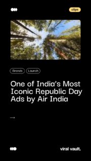 Air India celebrated India’s spirit, taking viewers on a journey through pride, unity, and national heritage, reminding everyone that every flight carried dreams, courage, and togetherness.

#AirIndia #UnityInFlight #IndianSpirit #ViralVaultIndia