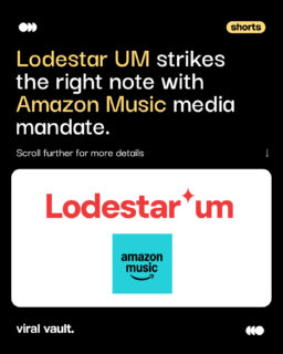 Lodestar UM just hit the right note
The Omnicom Media India agency has bagged Amazon Music’s integrated media mandate, set to power full-funnel, insight-led campaigns using its Full Color Media framework. With data, culture, and creativity in sync, the partnership amps up Omnicom Media’s growing collaboration with Amazon in India.
#LodestarUM #AmazonMusic #ViralVaultIndia