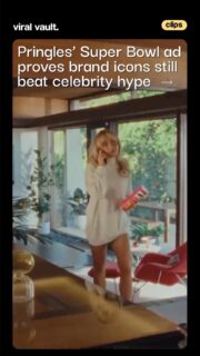Pringles just proved that Gen Z doesn’t need new brands, just smarter storytelling. By reviving “Once You Pop, The Pop Don’t Stop” with absurd humour, cultural nods and Sabrina Carpenter energy, the Super Bowl spot keeps the brand front and centre, not the celebrity. Entertaining, endlessly shareable, and rooted in iconic brand assets, this is how you modernise without losing your soul. Pop culture done right. 

#Pringles #SuperBowlAds #GenZMarketing #ViralVaultIndia #InsideTheVault