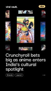 Crunchyroll’s ‘Ready to Anime?’ campaign brings anime into India’s mainstream, featuring Rashmika Mandanna and Shubman Gill across sport, streaming and pop culture moments.

#Crunchyroll #ReadyToAnime #ViralVaultIndia #InsideTheVault