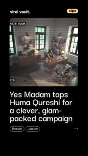 Yes Madam teams up with Huma Qureshi to gamify skincare education through Beauty With Brains-an interactive in-app experience that blends learning, rewards, and fun to drive engagement.

#YesMadam #BeautyWithBrains #HumaQureshi #ViralVaultIndia #InsideTheVault