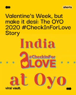 Back in 2020, when Valentine’s Week felt like a recycled rom-com, overpriced roses, predictable captions, and copy-paste couple goals, OYO decided to check out of the cliché.

With #CheckInForLove, the brand gave the “most western” week on the calendar a full desi reboot. Rose Day to Kiss Day? Rewritten with iconic Hindi pop-culture twists. Grand gestures? Replaced with relatable, smile-worthy moments. And instead of hard-selling rooms, OYO sold a thought: what if love didn’t need a script at all?

Illustrated in-house and inspired by cult desi art styles, every post felt scroll-stopping and share-worthy. No preachy lines. No pressure to perform. Just a simple nudge, celebrate your way.

Because honestly, isn’t the best Valentine’s plan the one that feels like you?

#CheckInForLove #Throwback2020 #MarketingWithHumour #ViralVaultIndia