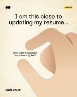 Corporate life is just being this close every day and choosing survival over drama.
If you relate, welcome to the club and continue the trend in your own words!!
#CorporateHumour #GenZAtWork #ViralVaultIndia #InsideTheVault