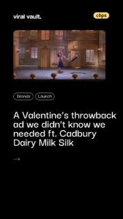 Back in February 2016, Cadbury Dairy Milk Silk dropped an ad that quietly defined Valentine’s romance for a whole generation.
Created by Ogilvy & Mather, the iconic Puppets film showed two shy puppeteers so lost in the creamy indulgence of Silk that love-and the puppet show-took a sweet backseat. Tangled strings, awkward silences, stolen bites, and that unforgettable “Kiss me…” track made the craving feel intimate, human, and real.
A masterclass in showing how some moments-and some chocolates-make you forget everything else.
#ValentinesThrowback #CadburySilk #SayItWithSilk #ViralVaultIndia