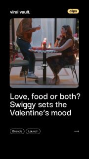 “Aap iss Valentine’s kya karoge?” Candlelight dinner, last-minute dessert surprise, or a solo binge with your comfort food? Whatever your love language looks like this year, Swiggy is ready to deliver it hot, sweet, and right on time. Because plans may change, but cravings don’t wait.

#Swiggy #ValentinesDay #ViralVaultIndia #InsideTheVault