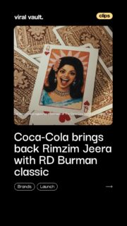 Coca-Cola is tapping straight into nostalgia with the return of Rimzim Jeera, and this time it comes with a musical twist inspired by R. D. Burman. With the catchy hook “Jeere mein heera, Rimzim Jeera,” the campaign turns everyday moments into a playful celebration of India’s love for bold, desi flavours. Blending retro charm with high-energy storytelling, the relaunch feels less like a comeback and more like a reminder that some tastes, and tunes, never go out of style.
#RimzimJeera #CocaColaIndia #BrandComeback #NostalgiaMarketing #ViralVaultIndia
