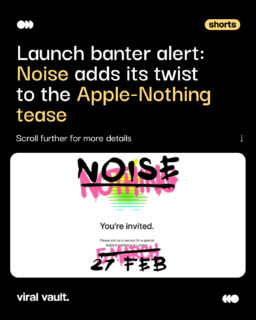 Noise is riding the launch-season buzz with a smart, founder-led LinkedIn moment as Amit Khatri taps into industry chatter to reveal the pre-booking date for Master Buds 2. Sparked by the internet frenzy around Carl Pei’s Apple-style teaser for Nothing, the move positions Noise firmly within the cultural conversation, highlighting how modern product launches are becoming real-time, social-first narratives where founder voices, brand banter and digital storytelling blur the lines between marketing and moment marketing.
#Noise #LaunchSeason #FounderLedMarketing #TechMarketing #ViralVaultIndia