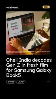 What if your laptop didn’t just keep up with you, but understood every version of you?
In its new film, Cheil India brings Gen Z’s fluid identity to life for Samsung Galaxy Book5 through the thought “Many Me’s in Me”, where AI becomes an intuitive companion, not just a feature. With storytelling inspired by Edward Hopper’s reflective visual style, the campaign shifts the focus from specs to self-expression, positioning the device as a quiet enabler of creativity, curiosity, and constant reinvention. Is this the new blueprint for tech storytelling?
#Samsung #GalaxyBook5 #CheilIndia #GenZ #TechMarketing #ViralVaultIndia