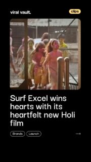 What makes a festive film truly memorable, colours or compassion?
Surf Excel once again leans into its long-standing belief that kindness is the brightest colour of all, delivering a Holi story that blends emotion with purpose.
By spotlighting empathy and everyday goodness, the film goes beyond celebration to reinforce why the brand’s narrative continues to resonate year after year, proving that powerful storytelling can leave a deeper stain than colour ever could.
#SurfExcel #HoliCampaign #FestivalMarketing #BrandStorytelling #ViralVaultIndia