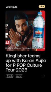 What happens when the ‘Oo La La La Le O’ gets an Afro, Punjabi and Funk remix?
Kingfisher teams up with Karan Aujla for the P POP Culture India Tour 2026, dropping three brand films that reinvent an iconic jingle for a new-gen soundscape.
From Delhi to Mumbai and beyond, it’s not just a tour, it’s a cultural crossover of music, mood and ‘Good Times’. Ready for the remix?
#Kingfisher #KaranAujla #PPopCultureTour #OoLaLaLaLeO #ViralVaultIndia
