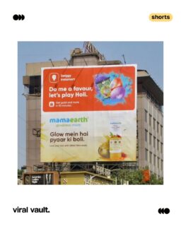 From witty push notifications to clever collaborations with popular brands, Swiggy’s old Holi creatives blended humour, cultural insight, and real-time relevance. Whether it was colour-themed food drops, quirky app copies, or smart brand crossovers, the campaign captured the chaos and charm of the festival perfectly. It showed how moment marketing, when done right, feels less like advertising and more like participation.

A reminder that festive creatives work best when brands join the celebration, not interrupt it.

#HoliMarketing #Swiggy #MomentMarketing #BrandCollab #ViralVaultIndia