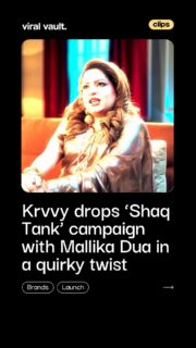 Can innerwear brands really claim inclusivity if their designs don’t support fuller bust sizes? 

With the ‘Shaq Tank’ campaign, Krvvy teams up with comedian Mallika Dua to add satire to the conversation, spotlighting the gap in the category while introducing its TrueForm Support Bra designed for C–F cups. By turning a startup pitch into a witty reality check, the campaign asks a bigger question: is inclusivity just messaging, or is it engineered into the product?

#BrandCampaign #WomensWear #InclusiveDesign #ViralVaultIndia