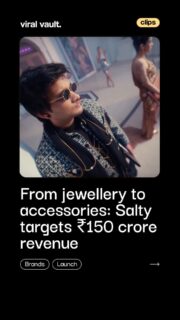 From jewellery boxes to a full accessories universe. 

Founded by Kanishka Garg, Sonaal Goel and Twishaa Gupta, Salty is expanding into watches, eyewear, belts, bag charms and more as it targets ₹150 crore revenue. The brand’s message? Accessories are not just add-ons, they’re identity statements.

The big question: are accessories the next big growth play for India’s D2C fashion brands?

#D2CStartup #BrandStory #FashionIndustry #ViralVaultIndia
