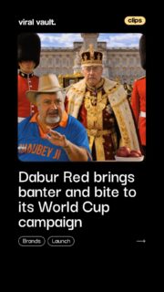 When cricket rivalries heat up, can toothpaste join the banter too? 

Dabur Red thinks so. Riding on India’s World Cup triumph, the brand brought back Chaubey Ji, played by Manoj Pahwa, to deliver playful sledging, fan banter and match-time humour across key fixtures. Instead of aggressive rivalry, the campaign leaned on comedy and cricket culture to keep conversations light while reminding viewers about strong teeth and gums. 

Because during a World Cup, isn’t every brand trying to stay part of the fan celebration?

#DaburRed #WorldCupMarketing #CricketCulture #ViralVaultIndia