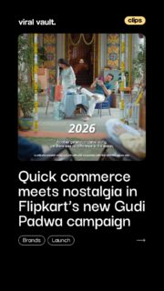 Flipkart’s latest "Gudi Padwa ad" beautifully captures how shopping habits have evolved in Indian households. From sending the youngest child for last-minute errands to simply ordering essentials online, the campaign blends nostalgia with modern convenience. It subtly highlights Flipkart’s promise of quick, reliable deliveries during festive moments when every item matters.

#Flipkart #FestiveMarketing #QuickCommerce #ViralVaultIndia