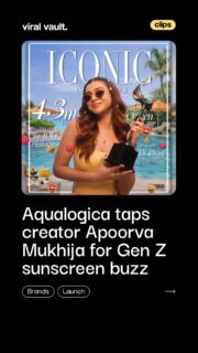 Manifestation… or just great influencer marketing?

When your favourite sunscreen brand actually listens, you don’t just get a reply, you get unlimited glow protection. 

Apoorva Mukhija x Aqualogica, a collab powered by Gen Z energy and SPF goals.

But the real question: did she manifest it, or did the brand just recognise a loyal fan?

#Aqualogica #TheRebelKid #InfluencerMarketing #ViralVaultIndia
