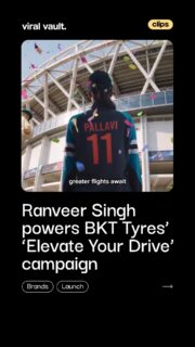 Is a tyre brand really selling tyres… or the drive to move ahead in life?

With ‘Elevate Your Drive’, BKT Tyres enters India’s on-highway tyre market, bringing ambition, everyday journeys and progress into the spotlight, powered by Ranveer Singh.

The campaign doesn’t just talk about performance on the road; it asks a bigger question: What really keeps your journey moving forward?

#BKTTyres #ElevateYourDrive #RanveerSingh #ViralVaultIndia