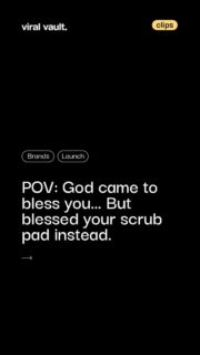 Throwback to one of India’s most memorable ads - Scotch-Brite’s iconic “Oh My Lord” commercial from 2015. Created by Grey India, the quirky film showed a woman asking a deity for a long life. But thanks to a hilarious distraction, the blessing lands on the Scotch-Brite scrub pad instead. The result? A witty way to highlight the product’s long-lasting power and Stain Cutters technology.
The catchy jingle and humorous mythological twist made the ad instantly memorable, proving that even a simple kitchen product can become marketing gold with the right storytelling.
#Advertising #ThrowbackAd #ScotchBrite #AdFilm #viralvaultindia