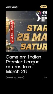 “Koshish karne walon ki kabhi haar nahi hoti.” 

As the countdown begins, Star Sports India and ESPNcricinfo remind fans that when the moment is big, you play Bindass. With the Indian Premier League returning on March 28, the real question is, are you ready for the drama, the sixes, and the last-over thrill again?

#TATAIPL #IPL2026 #StarSports #ESPNCricinfo #ViralVaultIndia