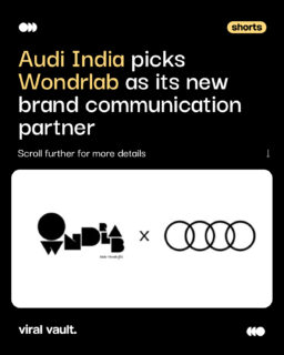 Big brands call for bold storytelling. After a competitive multi-agency pitch, Audi India has chosen Wondrlab India as its brand communication partner.
With innovation, performance and design at the heart of the brand, the road ahead now raises an interesting question, what creative narratives will drive the next chapter of Audi’s communication in India?
#AudiIndia #Wondrlab #AgencyWin #BrandMandate #ViralVaultIndia