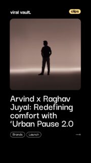 Comfort or culture? Why not both. 👀

AD by Arvind teams up with Raghav Juyal to turn fashion into a mindset with Urban Pause 2.0, where slowing down is the new style statement.

#UrbanPause #ADbyArvind #RaghavJuyal #ViralVaultIndia