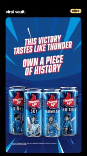 Victory just got a new flavour. Thums Up teams up with Suryakumar Yadav to drop Limited Edition Jersey Cans that capture the thrill of the game and the taste of thunder. A collectible for cricket fans and a bold celebration of winning moments, because some victories deserve to be sipped and saved.
#ThumsUp #TasteTheThunder #SuryakumarYadav #ViralVaultIndia