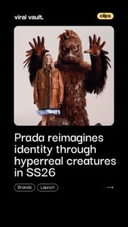 Identity, illusion, or something in between?
Prada’s SS26 campaign teams up with Jordan Wolfson’s hyperreal world, blurring perception with a cast featuring Hunter Schafer, Damson Idris, and Nicholas Hoult. When fashion questions reality, are we looking at the clothes or the concept.
#Prada #SS26 #JordanWolfson #FashionCampaign #ViralVaultIndia
