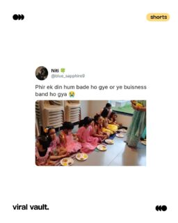 Adulting is hard… but nothing hits like those kanya pujan days when life’s biggest goal was collecting halwa puri, chana, and counting who gave the highest shagun. One day of being treated like a queen, zero responsibilities, and maximum prasad happiness. Now it’s just nostalgia and cravings. Honestly, I’d go back to being a kid… just for kanya pujan. Swipe to relate....
#KanyaPujan #NavratriMemes #RelatableContent #ViralVaultIndia