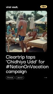 When nostalgia says “Chidhiya Udd,” travel takes off.
Cleartrip turns a childhood game into a booking trigger with its #NationOnVacation play, transforming everyday monotony into dreamy getaways in seconds.
By blending emotion, recall, and limited-time urgency, the campaign nudges daydreamers to stop scrolling and start packing. Because sometimes, one playful call is all it takes to turn “someday” into “booked.”
#Cleartrip #NationOnVacation #ChidhiyaUdd #ViralVaultIndia