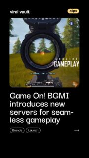 Lag ko bolo bye, aur gameplay ko karo next level. BGMI ne naye servers launch karke matches ko banaya aur bhi smooth, fast aur competitive. Ab ping ka bahana nahi, bas drop karo, loot karo, aur dominate karo. Game on, because performance just got an upgrade.

#BGMI #BattlegroundsMobileIndia #GamingUpdate #SmoothGameplay #ViralVaultIndia