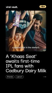 First match. First cheer. First goosebumps. Cadbury Dairy Milk turns first-time stadium memories into something truly meetha with a ‘Khaas Seat’ at Wankhede, in partnership with Mumbai Indians. From match tickets and signed merch to meet-and-greet moments, this one’s reserved for fans experiencing IPL magic for the very first time. Because some seats aren’t just in the stands, they’re in your memories.
#CadburyDairyMilk #KhaasSeat #MumbaiIndians #IPL2026 #ViralVaultIndia