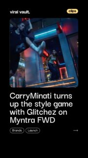 Don’t cop out on style. Get Glitchez.

When bold meets effortless, you don’t just wear fashion, you own it. Turn heads, break norms, and make every look feel a little illegal.

Style that stands out. Confidence that speaks louder.

#Glitchez #MyntraFwd #CarryMinati #FeelsIllegal #ViralVaultIndia