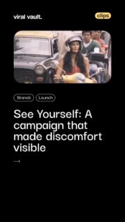 Not every campaign needs to shout to be heard. “See Yourself” flipped the narrative with a simple yet powerful idea-holding up a mirror to those who make others uncomfortable. No lectures, no aggression, just pure reflection. By making people confront their own actions, it turned awareness into accountability-quietly, but impactfully.
#ViralVaultIndia #SeeYourself #SocialImpact #PurposeDrivenMarketing