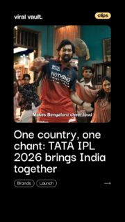 Alag-alag shehron se nikle sitare, par jazba ek hi.
Tilak Varma aur Mohammed Siraj Hyderabad se, Shreyas Iyer Mumbai se, Krunal Pandya Baroda se, aur Ruturaj Gaikwad Pune se, sabka ek hi message: India, ab ek hoke dekh. Cricket sirf match nahi, ek awaaz hai jo poore desh ko jodti hai. Watch TATA IPL 2026, every day 6:30 PM.
#TATAIPL #IPL2026 #IndiaEkHai #CricketUnites #ViralVaultIndia