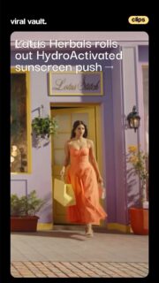 Sweat, sun, and long days outdoors, what if your sunscreen worked harder when you did?
Lotus Herbals puts HydroActivated tech in the spotlight with Harnaaz Sandhu leading a campaign built around moisture-triggered protection and up to 10-hour water resistance. Designed for active, on-the-go lifestyles, the push blends tech, beauty, and everyday sun challenges into one performance-led narrative.
#LotusHerbals #SafeSun #HydroActivated #HarnaazSandhu #ViralVaultIndia