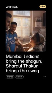 Shagun gets sweeter when family comes together. Mumbai Indians welcome Shardul Thakur with blessings, banter, and pure Paltan love, because this bond goes beyond fans and feels like family.
#MumbaiIndians #ShardulThakur #FansNahiFam #ViralVaultIndia